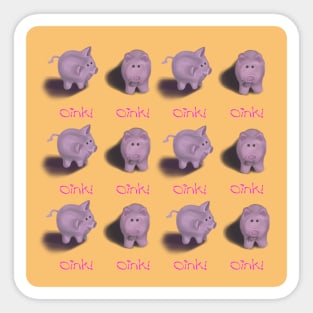 Oink! Sticker